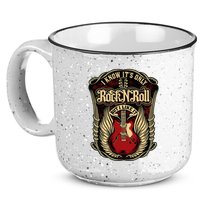 I Know ItS Only Rock And Roll 15oz Campfire Ceramic Mug