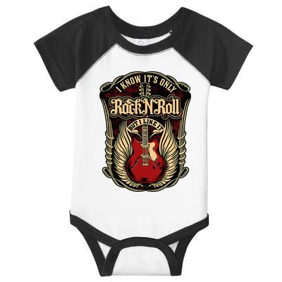I Know ItS Only Rock And Roll Infant Baby Jersey Bodysuit