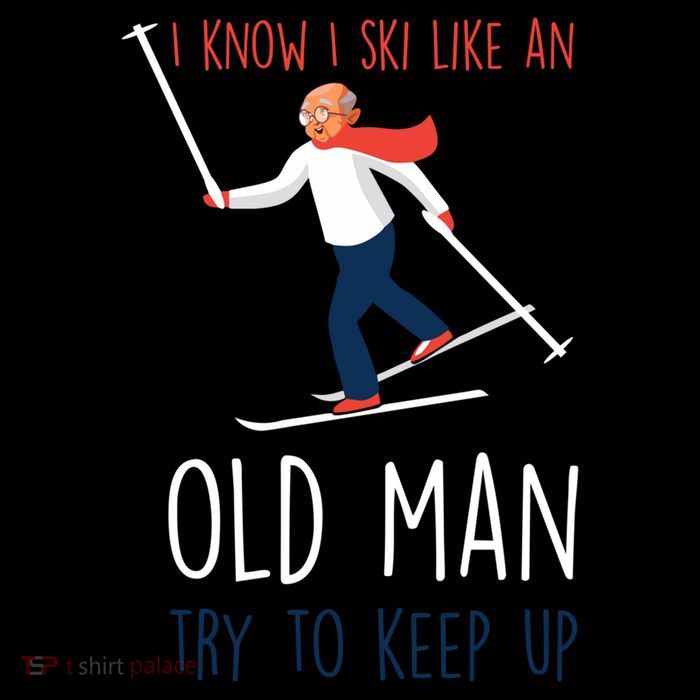 I Know I Ski Like An Old Try To Keep Up Funny Grandpa Great Gift Sustainable Bucket Hat