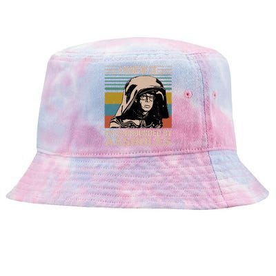 I Knew It Im Surrounded By Assholes Tie-Dyed Bucket Hat