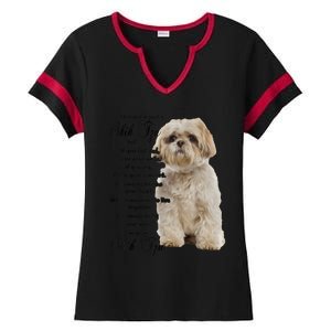 I Know Im Just A Shih Tzu Puppy Face Shitzu Gifts For Women Ladies Halftime Notch Neck Tee