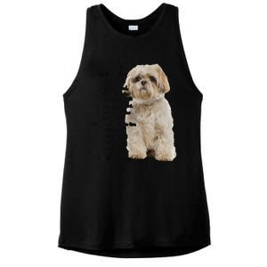 I Know Im Just A Shih Tzu Puppy Face Shitzu Gifts For Women Ladies PosiCharge Tri-Blend Wicking Tank