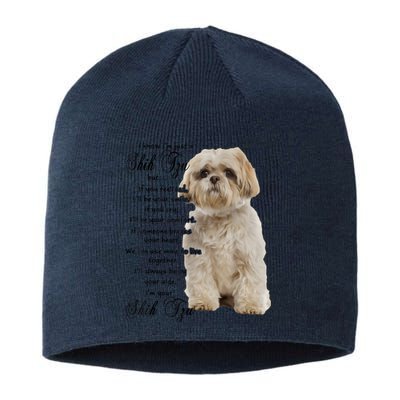 I Know Im Just A Shih Tzu Puppy Face Shitzu Gifts For Women Sustainable Beanie