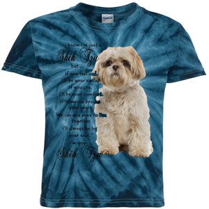 I Know Im Just A Shih Tzu Puppy Face Shitzu Gifts For Women Kids Tie-Dye T-Shirt