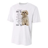 I Know Im Just A Shih Tzu Puppy Face Shitzu Gifts For Women Youth Performance Sprint T-Shirt