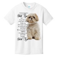 I Know Im Just A Shih Tzu Puppy Face Shitzu Gifts For Women Kids T-Shirt