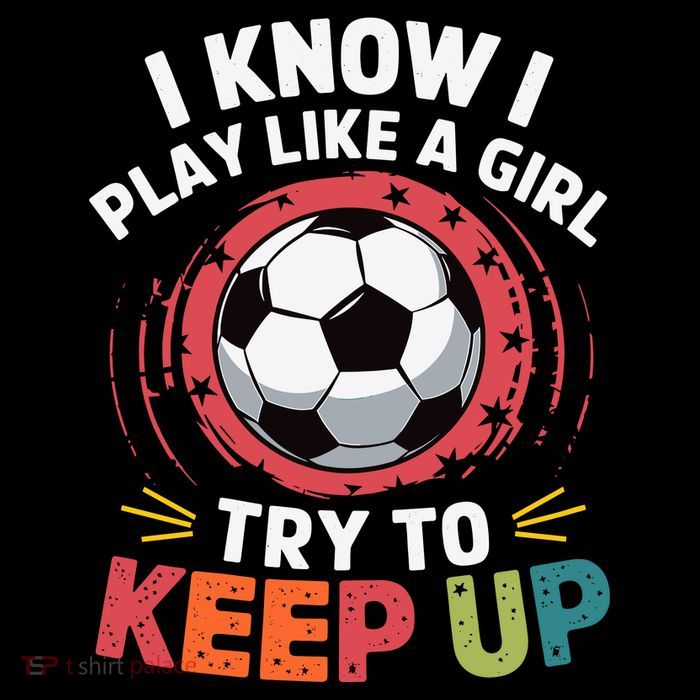 I Know I Play Like A Girl Try To Keep Up Cute Soccer Lover Impact Tech Backpack