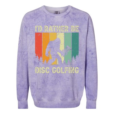 I Know I Throw Like An Old Man Try To Keep Up Colorblast Crewneck Sweatshirt