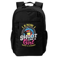 I Know I Shoot Like A Hunter Arrow Bow Hunting Archery Great Gift Backpack