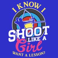 I Know I Shoot Like A Hunter Arrow Bow Hunting Archery Great Gift 16 in Basic Backpack