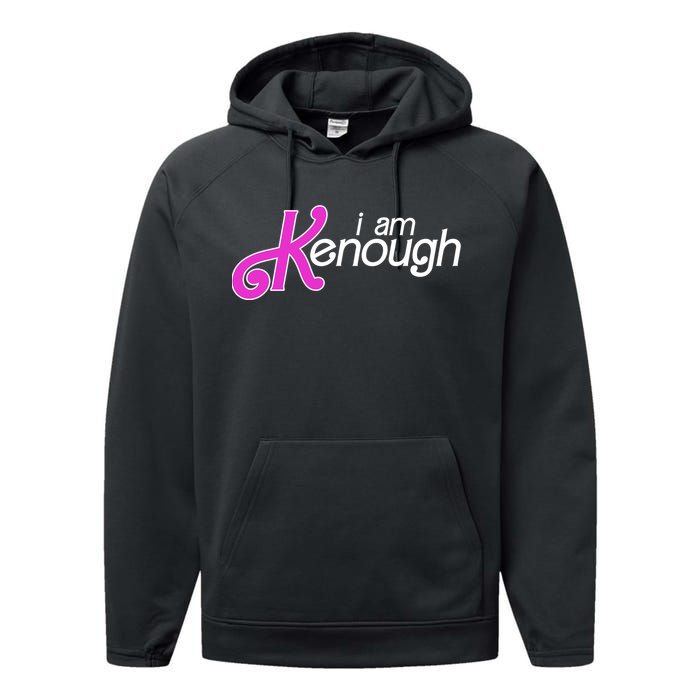 Im Ken I Am Kenough Funny Enough Movie Meme Performance Fleece Hoodie