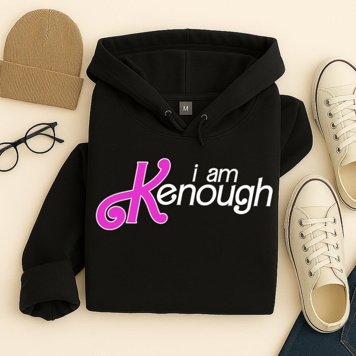 Im Ken I Am Kenough Funny Enough Movie Meme Hoodie
