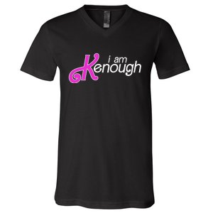 Im Ken I Am Kenough Funny Enough Movie Meme V-Neck T-Shirt