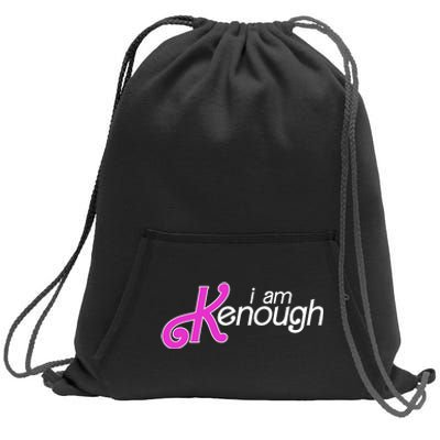 Im Ken I Am Kenough Funny Enough Movie Meme Sweatshirt Cinch Pack Bag