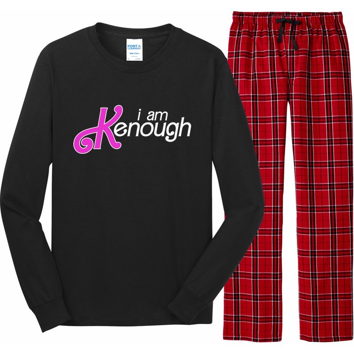 Im Ken I Am Kenough Funny Enough Movie Meme Long Sleeve Pajama Set