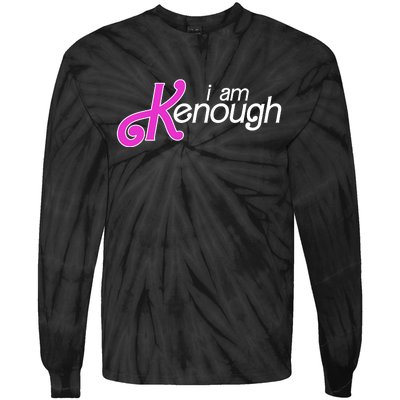 Im Ken I Am Kenough Funny Enough Movie Meme Tie-Dye Long Sleeve Shirt