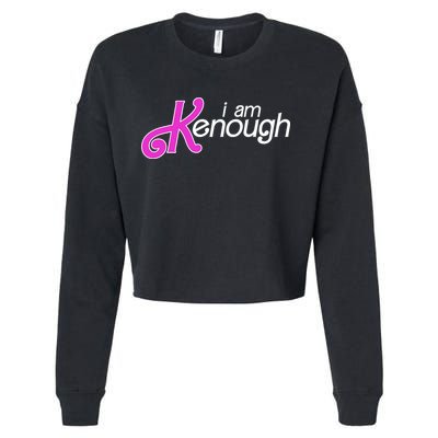 Im Ken I Am Kenough Funny Enough Movie Meme Cropped Pullover Crew