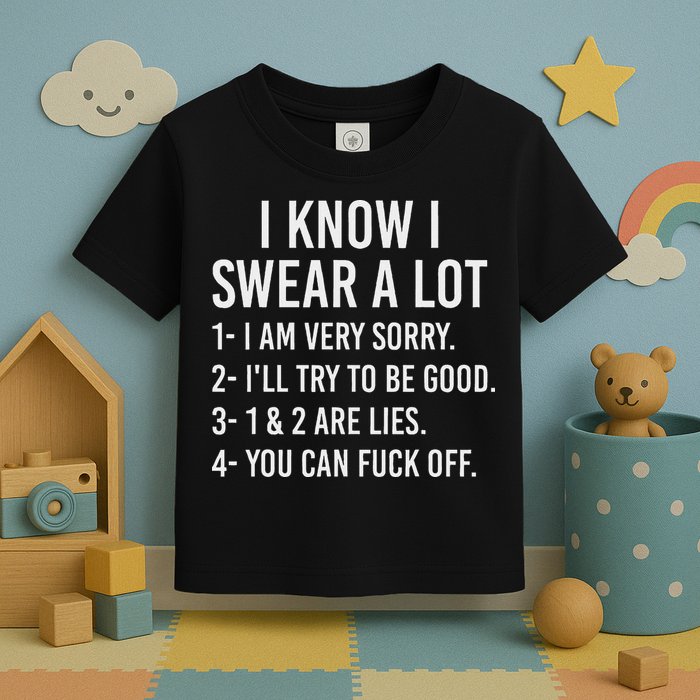 I Know I Swear A Lot Toddler T-Shirt