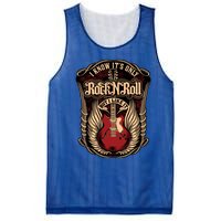 I Know ItS Only Rock And Roll Gift Mesh Reversible Basketball Jersey Tank