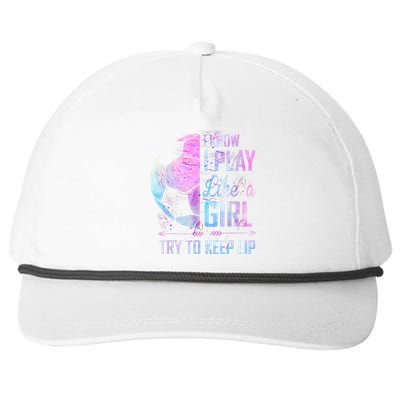 I Know I Play Like A Girl Soccer TShirt Snapback Five-Panel Rope Hat