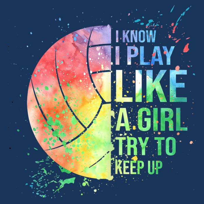 I Know I Play Like A Girl Try To Keep Up Volleyball Tshirt Infant Baby Jersey Bodysuit