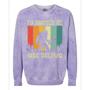 I Know I Throw Like An Old Man Try To Keep Up Colorblast Crewneck Sweatshirt