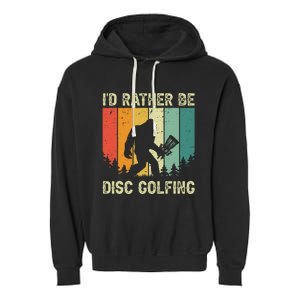 I Know I Throw Like An Old Man Try To Keep Up Garment-Dyed Fleece Hoodie