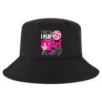 I Know I Play Like A Girl Try To Keep Up Paddleball Player Cool Comfort Performance Bucket Hat