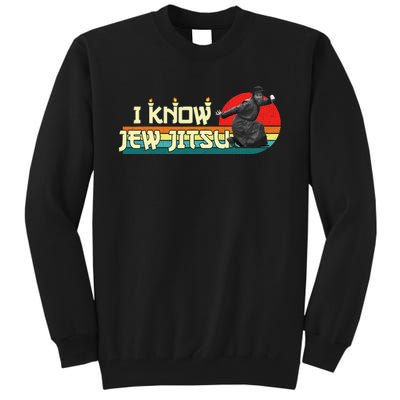 i know jew jitsu Tall Sweatshirt