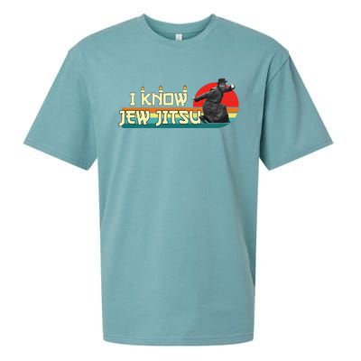 i know jew jitsu Sueded Cloud Jersey T-Shirt