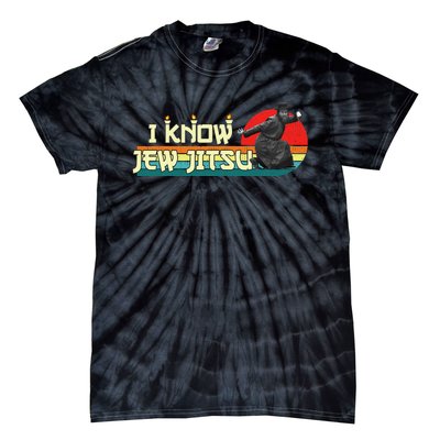 i know jew jitsu Tie-Dye T-Shirt