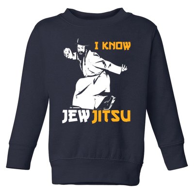 I Know Jew Jitsu Toddler Sweatshirt