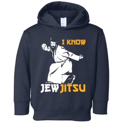 I Know Jew Jitsu Toddler Hoodie