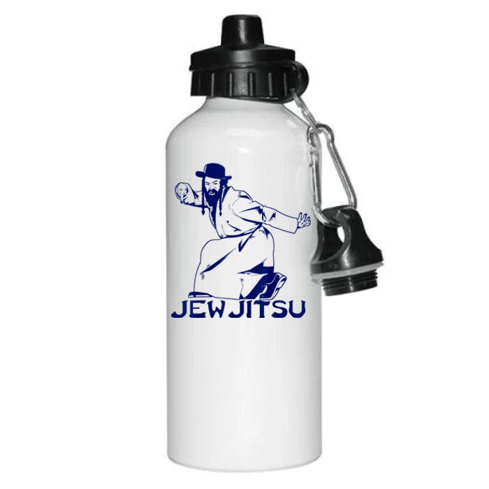 I Know Jew Jitsu For Jewish Jiu Jitsu Aluminum Water Bottle