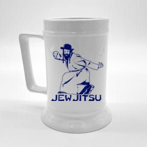 I Know Jew Jitsu For Jewish Jiu Jitsu Beer Stein