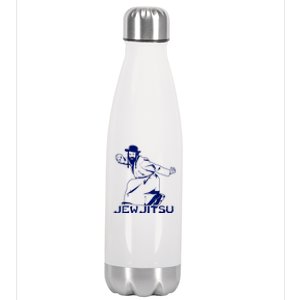 I Know Jew Jitsu For Jewish Jiu Jitsu Stainless Steel Insulated Water Bottle