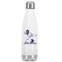 I Know Jew Jitsu For Jewish Jiu Jitsu Stainless Steel Insulated Water Bottle