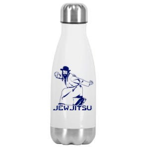 I Know Jew Jitsu For Jewish Jiu Jitsu Stainless Steel Insulated Water Bottle