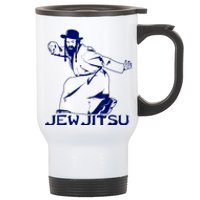 I Know Jew Jitsu For Jewish Jiu Jitsu Stainless Steel Travel Mug