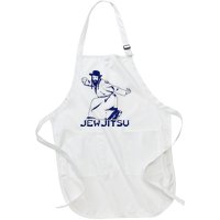 I Know Jew Jitsu For Jewish Jiu Jitsu Full-Length Apron With Pockets