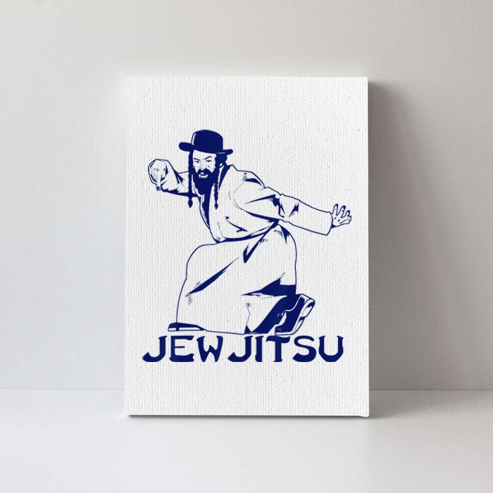 I Know Jew Jitsu For Jewish Jiu Jitsu Canvas