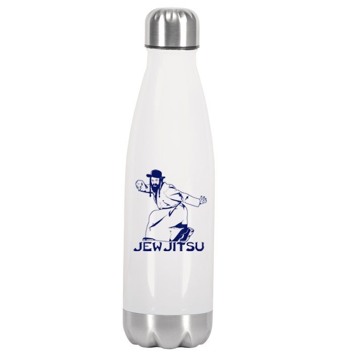 I Know Jew Jitsu For Jewish Jiu Jitsu Stainless Steel Insulated Water Bottle