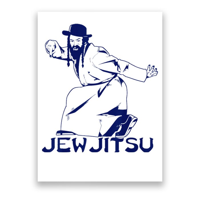 I Know Jew Jitsu For Jewish Jiu Jitsu Poster