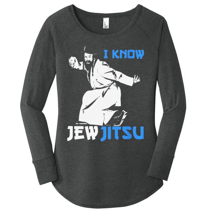 i know jew jitsu Women's Perfect Tri Tunic Long Sleeve Shirt