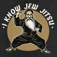 I Know Jew Jitsu Adult Drive Performance Visor