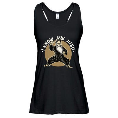 I Know Jew Jitsu Ladies Essential Flowy Tank