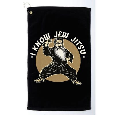 I Know Jew Jitsu Golf Towel