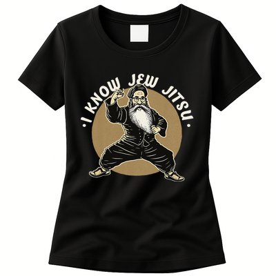 I Know Jew Jitsu Womens T-Shirt