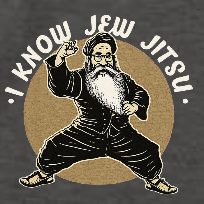 I Know Jew Jitsu Vector Backpack