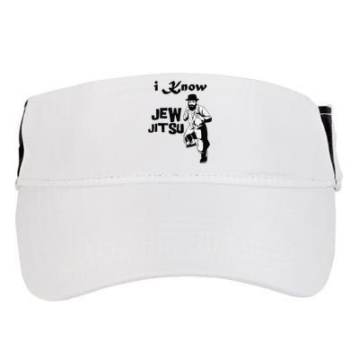 I Know Jew Jitsu Funny Adult Drive Performance Visor